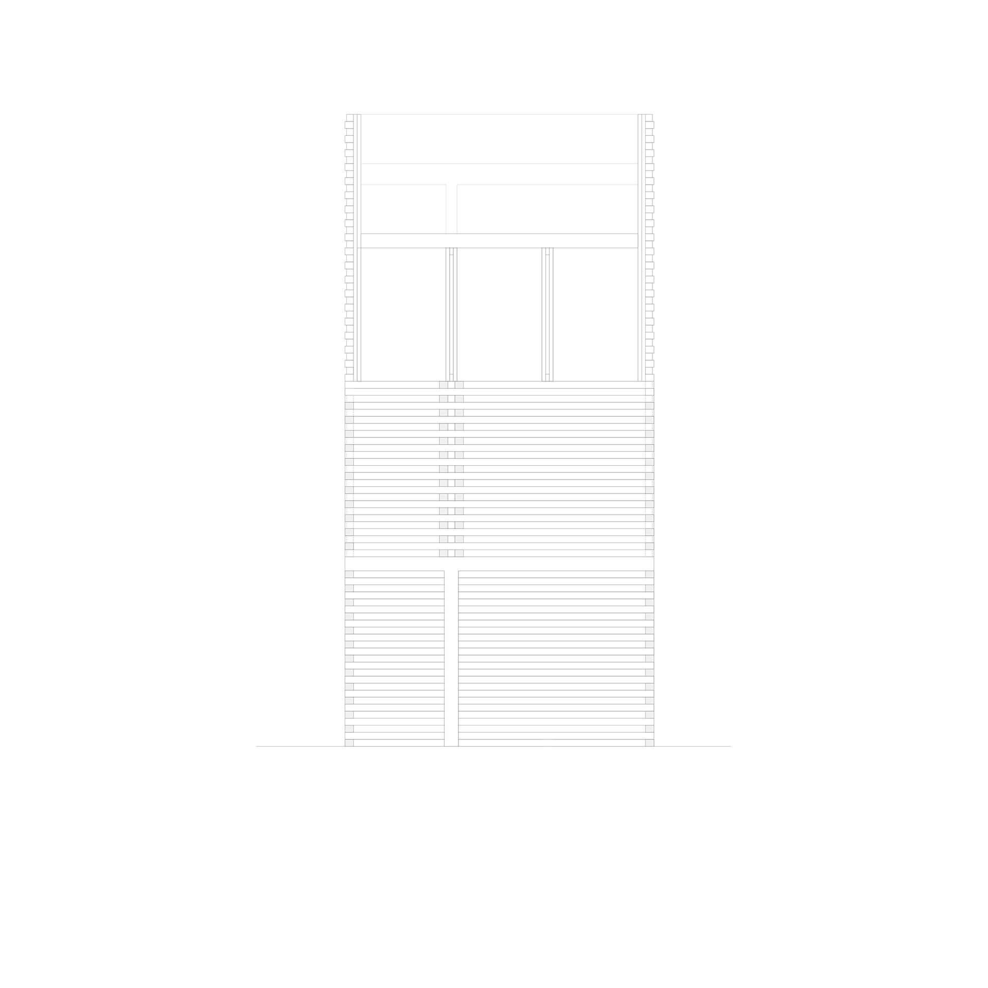 Steve Larkin Architects - Venice 1. Rear Elevation