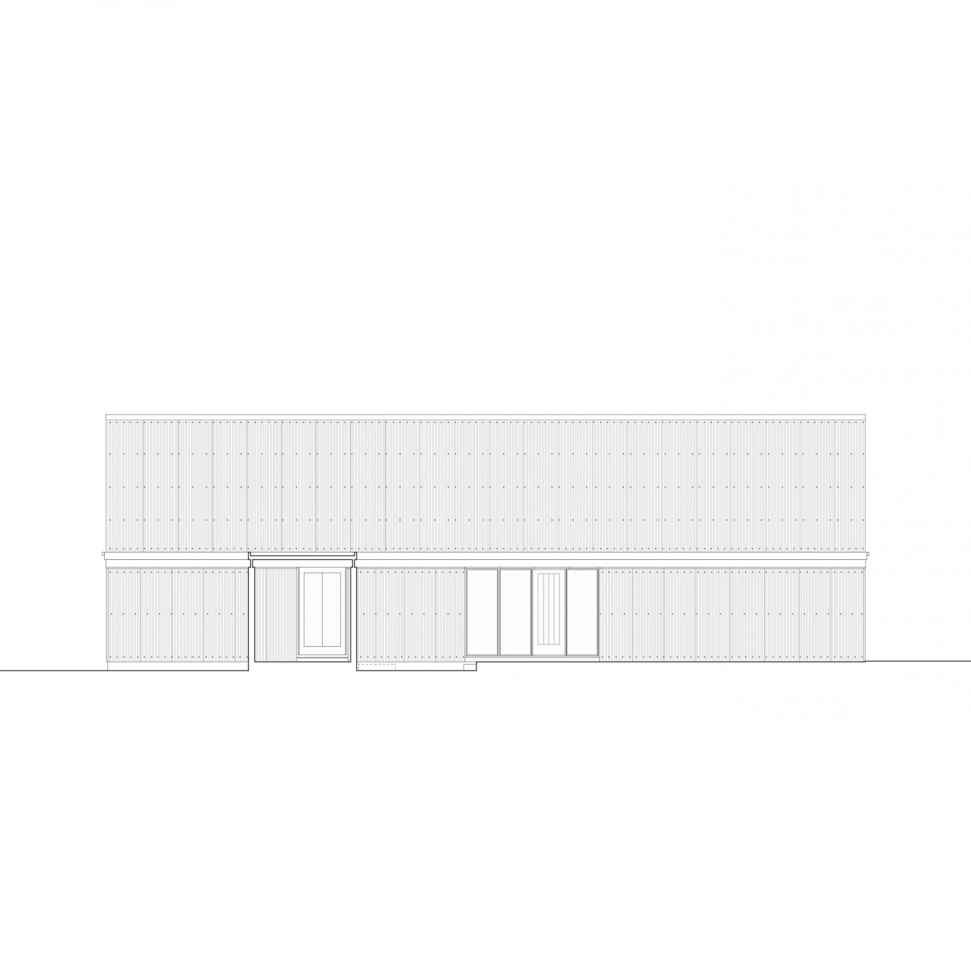 Steve Larkin Architects - Bolabeg-5.-Long-elevation-Scale-1100