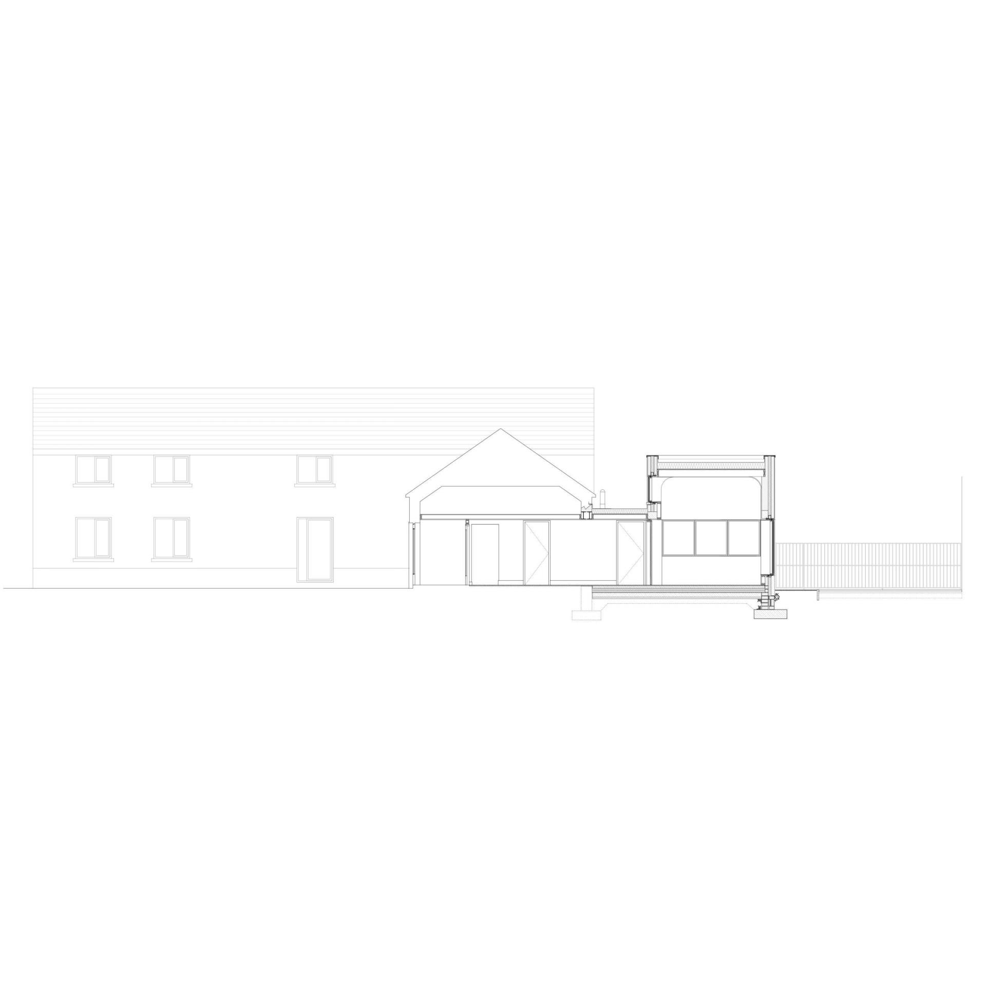 Steve Larkin Architects - Ashleigh section