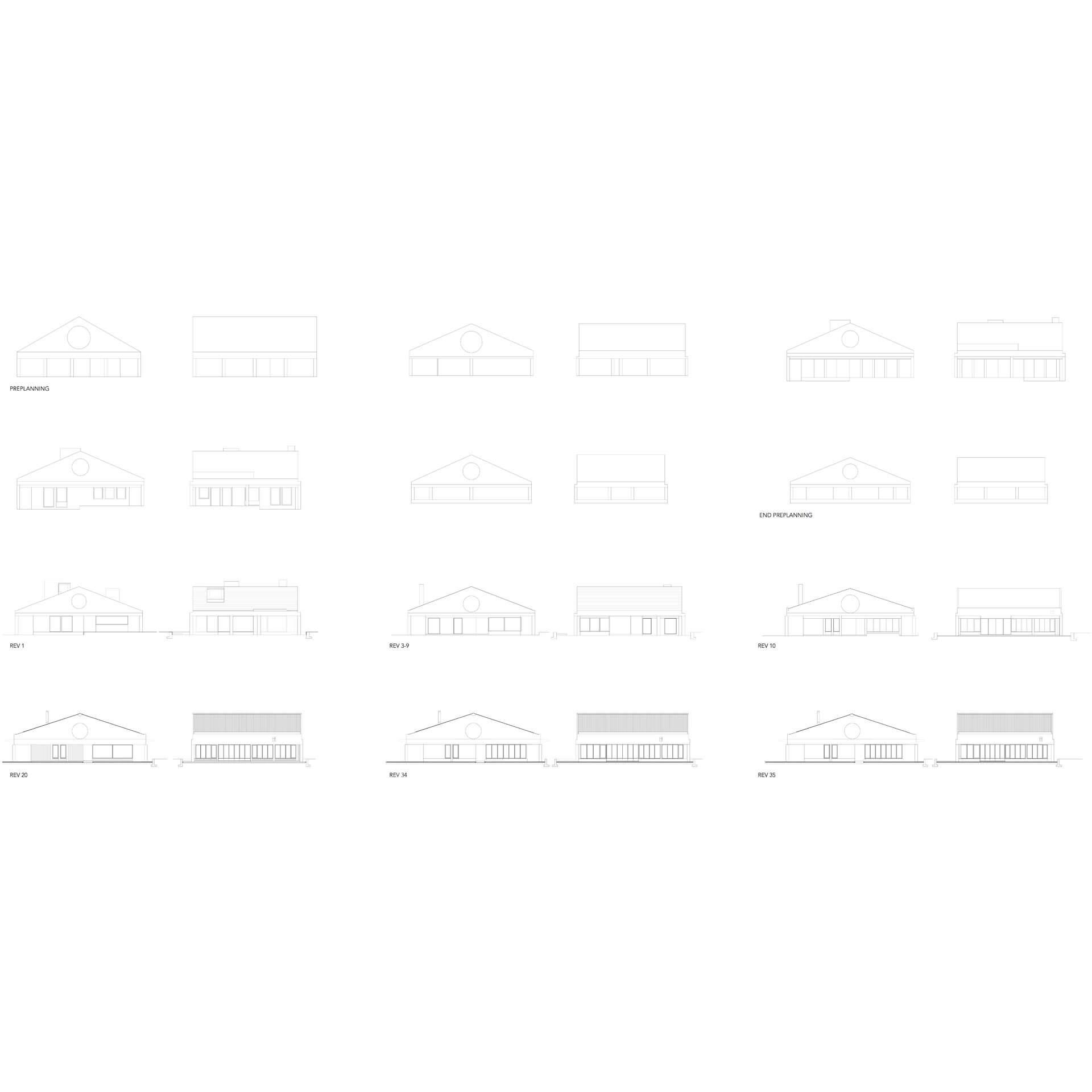 Steve Larkin Architects - Slyguff Proportion Studies