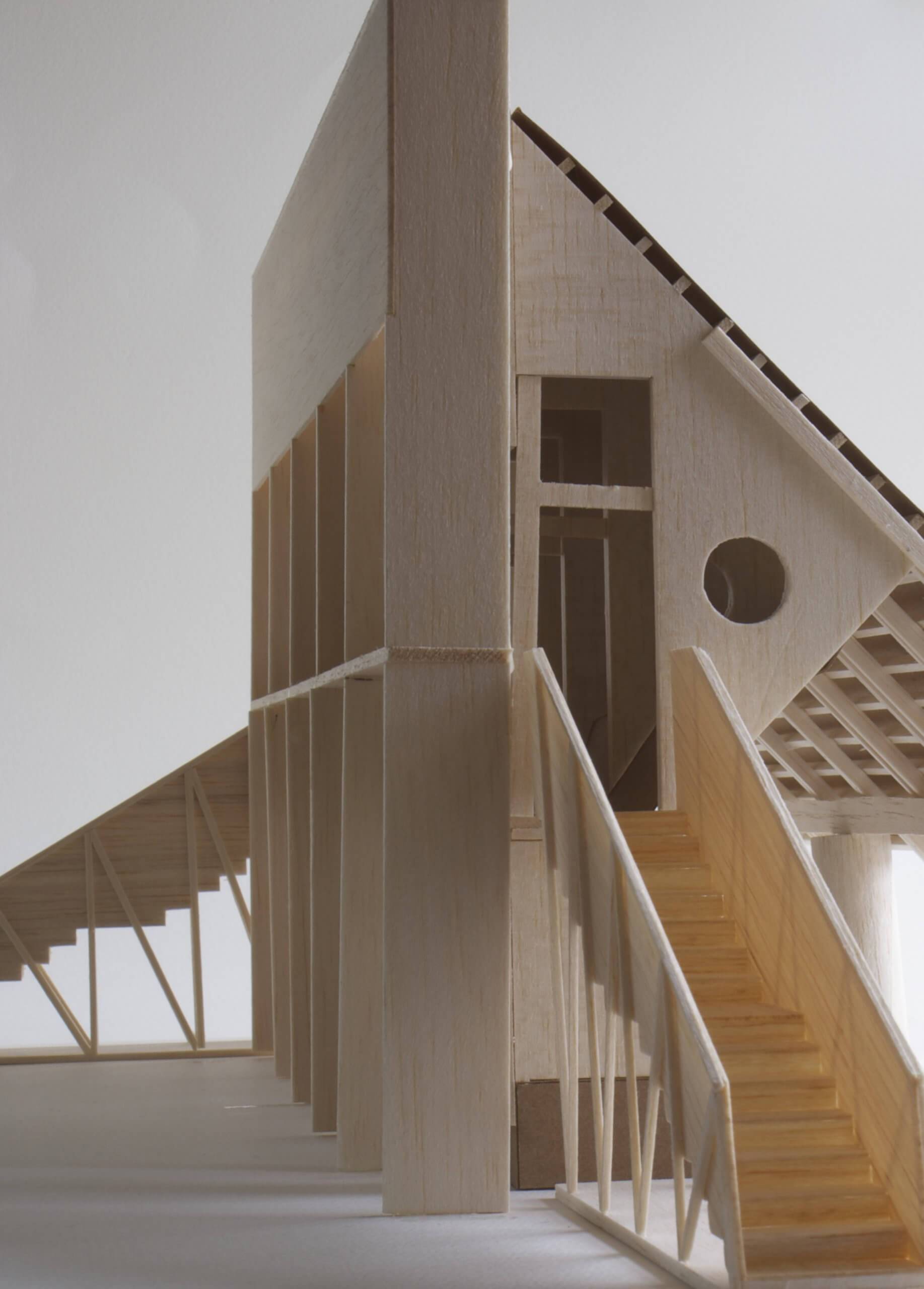 Steve Larkin Architects - RED-PAVILION-MODEL-1