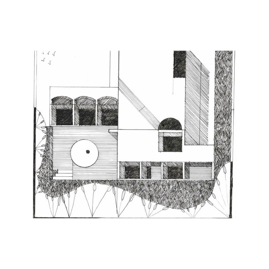 Steve Larkin Architects - Kimmage 18. Sketch