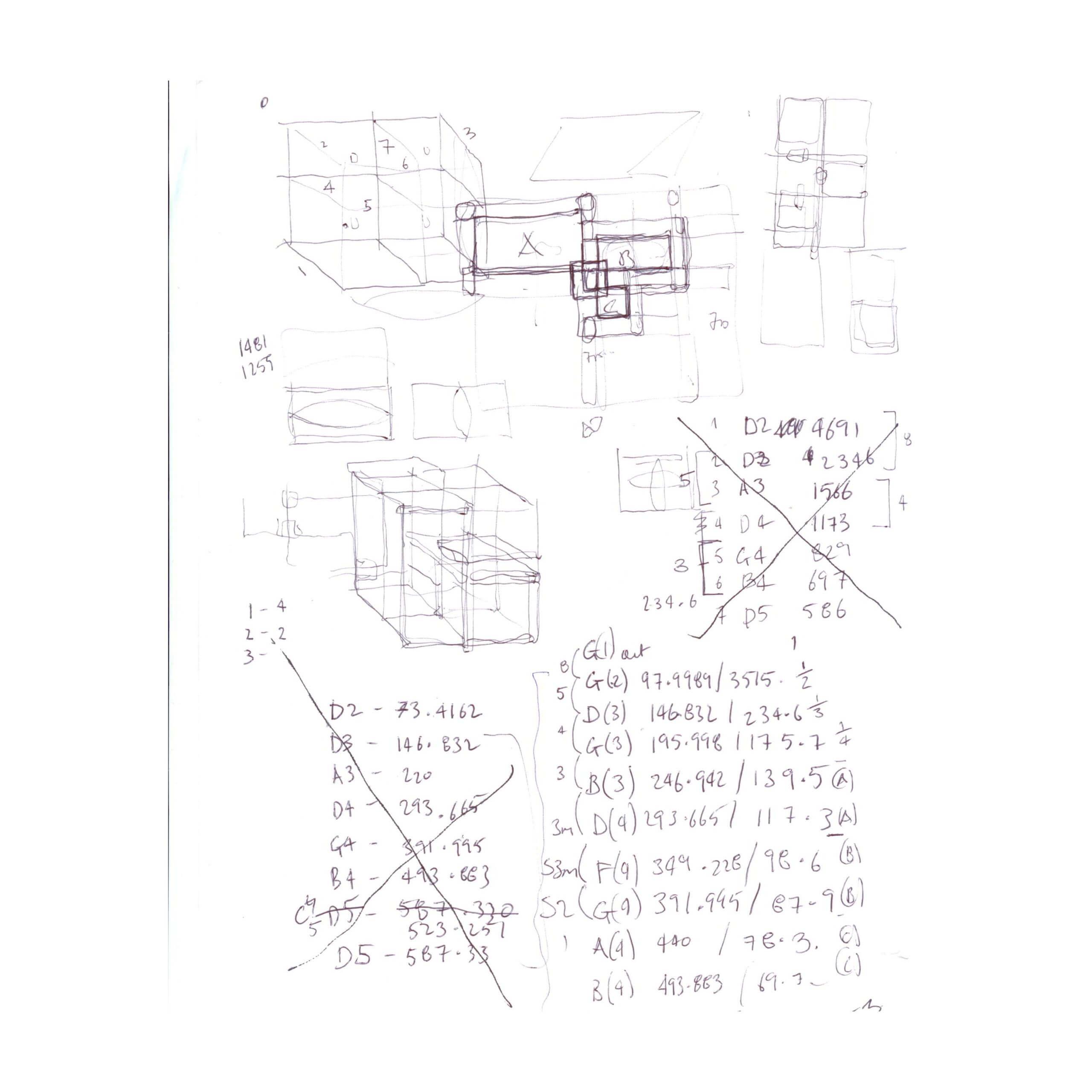 Steve Larkin Architects - Sounding Boxes 02 sounding sketch