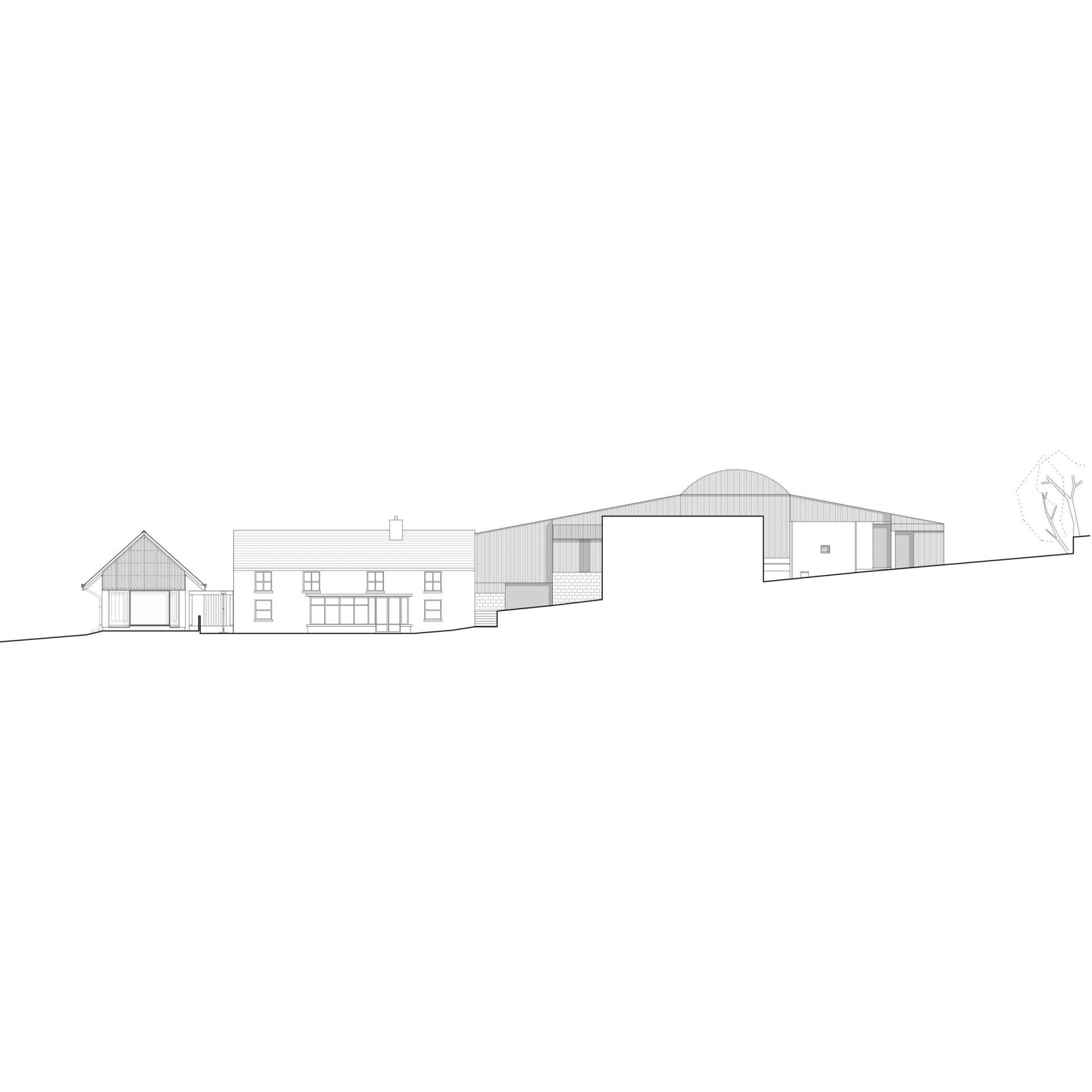 Steve Larkin Architects - Bolabeg-4.-Site-Elevation-Scale-1250