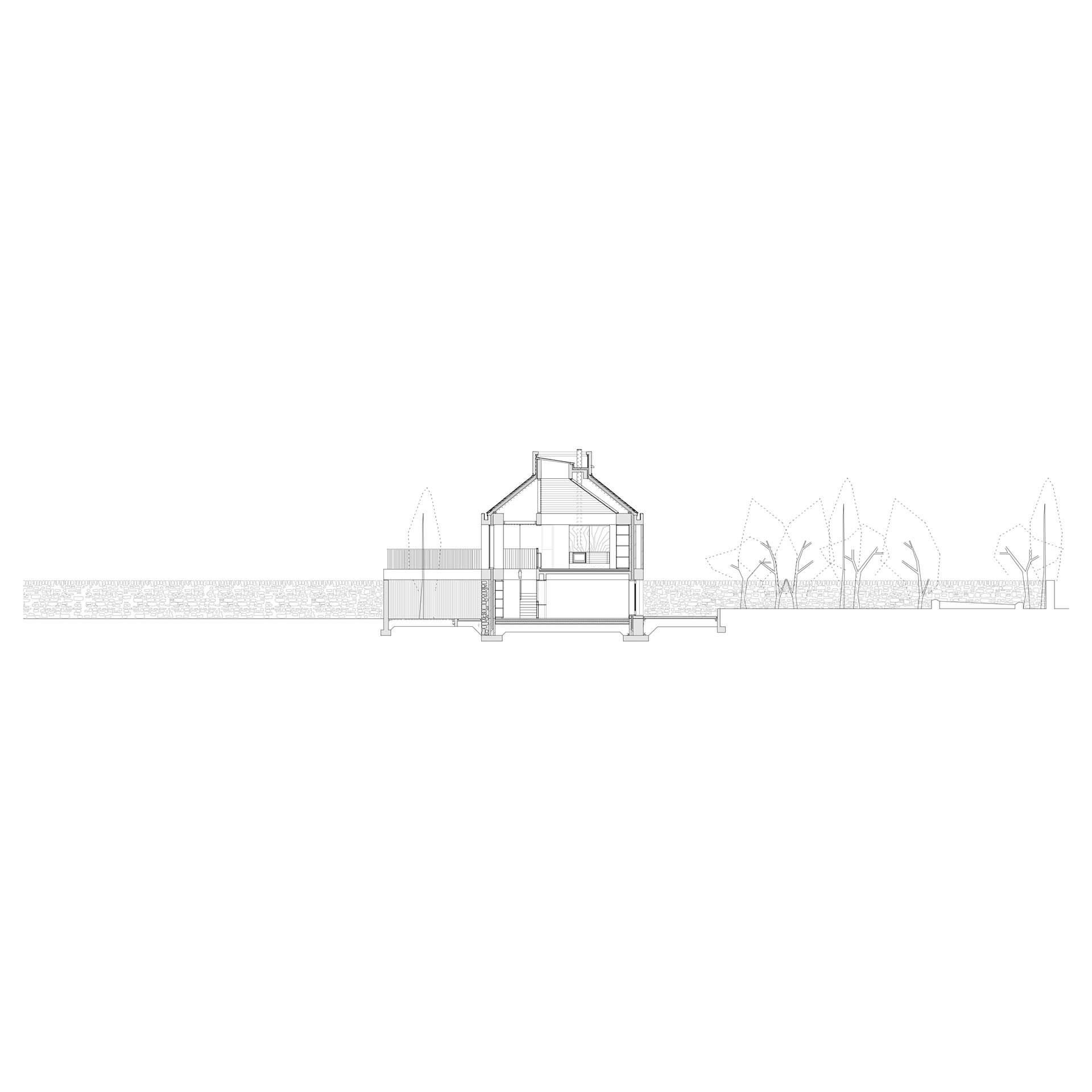 Steve Larkin Architects - Bogwest-04-Cross-Section